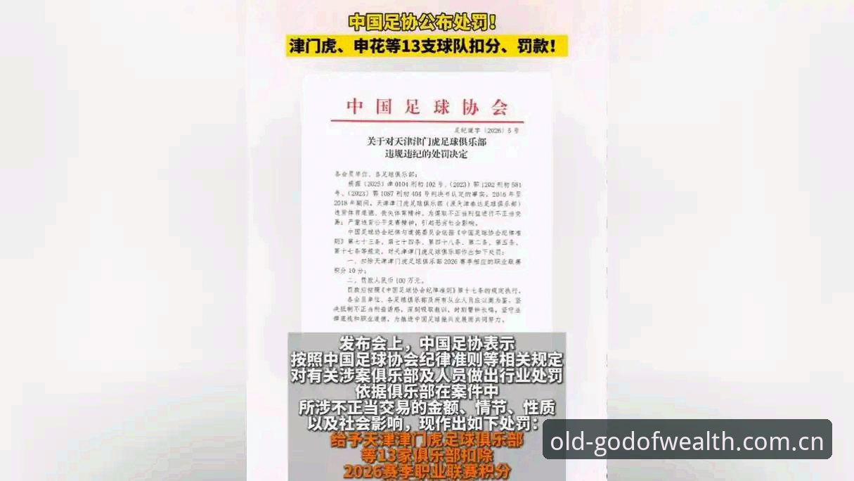 财神到下载手机版 中国足协第三批禁足名单深度分析:65人受罚背后的行业乱象与治理逻辑